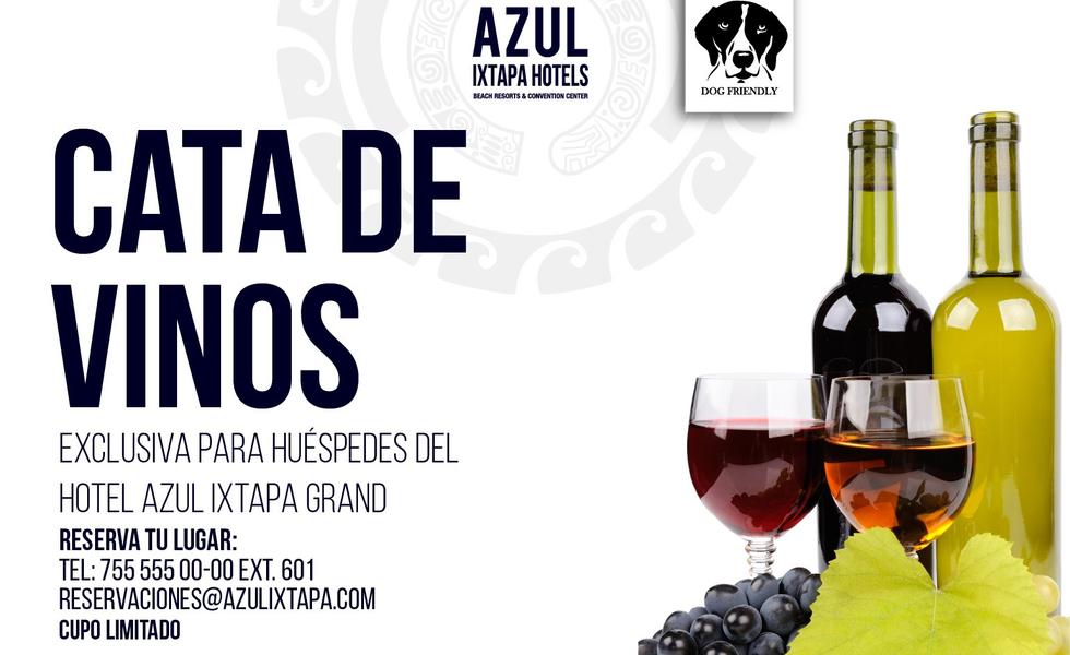 ¡Cata de Vinos 🍷! Hoteles Azul Ixtapa ¡Cata de Vinos 🍷! Hoteles Azul Ixtapa