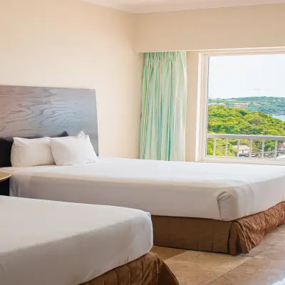 Deluxe Ocean View 2 Queen Beds Azul Ixtapa All Inclusive Beach Resort Convention Center Hotel Ixtapa Zihuatanejo Deluxe Ocean View 2 Queen Beds Azul Ixtapa All Inclusive Beach Resort Convention Center Hotel Ixtapa Zihuatanejo